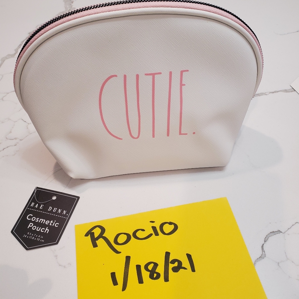 Rae Dunn Cutie Cosmetic Pouch